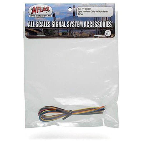 Atlas Signal Attachment Cable Dual 4-Pin Harness DIY ATL70000051